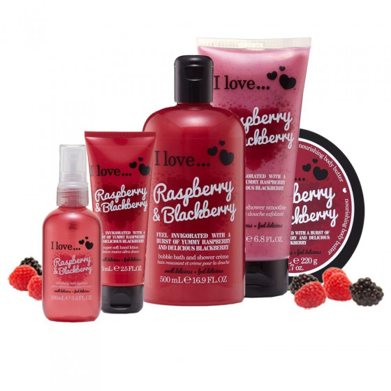 I Love Raspberry & Blackberry Super Soft Hand Lotion - Лосьйон для рук "Малина і ожина" - 2