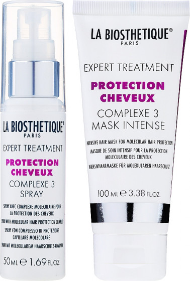 La Biosthetique Protection Cheveux Complexe 3 Set Intense Action 2 Phases - Набір для волосся інтенсивної дії: Спрей + Маска - 1