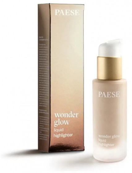 Paese Wonder Glow Liquid Highlighter - Рідкий хайлайтер для обличчя - 1