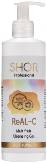 Shor Cosmetics Real-C MultiFruit Cleansing Gel - Мультифруктовий очищающий гель для обличчя