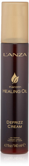 L'anza Keratin Healing Oil Defrizz Cream - Розгладжуючий крем для волосся