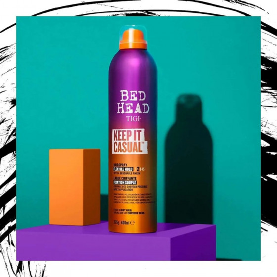 Tigi Bed Head Keep It Casual Hairspray - Лак для волосся середньої фіксації - 1