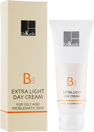 Dr. Kadir B3 Extra Light Day Cream for Oily and Problematic Skin - Екстралегкий крем для проблемної та жирної шкіри