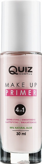 Quiz Cosmetics Make Up Primer 4 in 1 - Праймер під макіяж 4 в 1