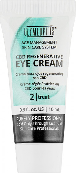 GlyMed Plus Age Management CBD Regenerative Eye Cream - Регенеруючий крем для шкіри навколо очей