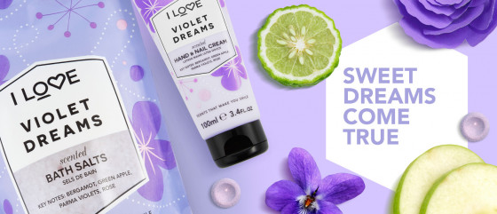 I Love Violet Dreams Body Wash - Гель для душу "Фіалкові мрії" - 2