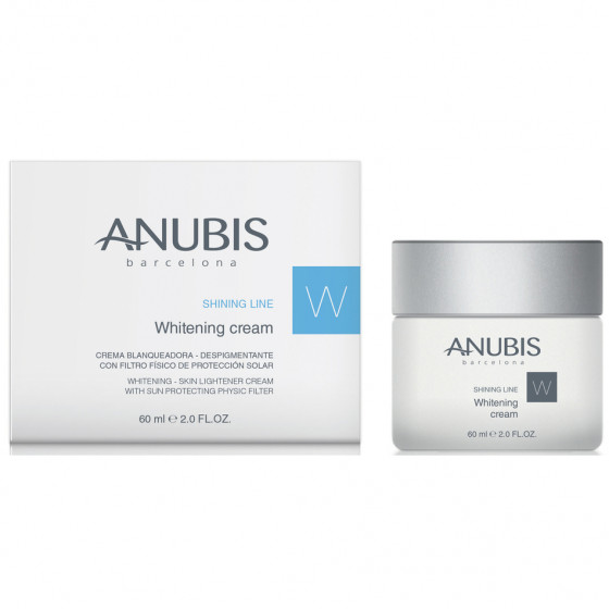 Anubis Shining Line Whitening Cream (sun block) - Освітлюючий крем для обличчя