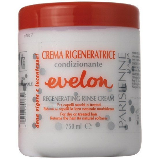 Black Professional Line Evelon Regenerating Rinse Cream White - Відновлююча маска для сухого волосся біла