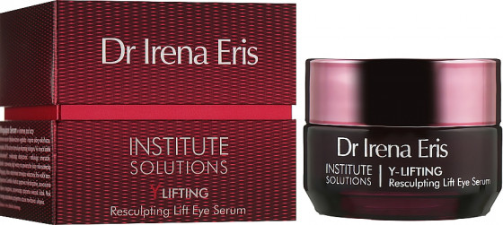 Dr. Irena Eris Institute Solutions Y-Lifting Resculpting Eye Serum - Відновлююча сироватка для шкіри навколо очей - 1