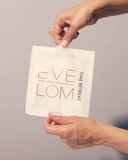 Eve Lom Time Retreat Sheet Mask - Маска-саше для обличчя - 2