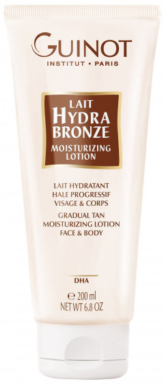 Guinot Lait Hydra Bronze Moisturizing Body Lotion - Зволожуюче тонуюче молочко