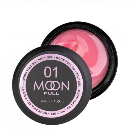 MOON FULL Poly Gel - Полігель для нарощування нігтів