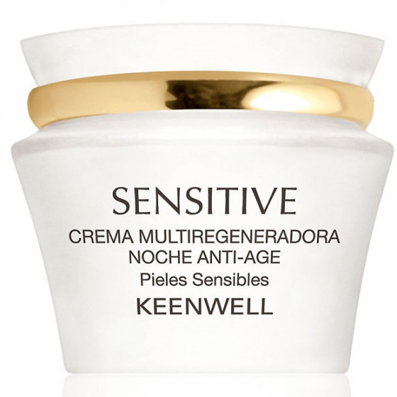 Keenwell Anti-Ageing Multiregenerative Night Cream - Нічний відновлюючий омолоджуючий крем для чутливої ​​шкіри