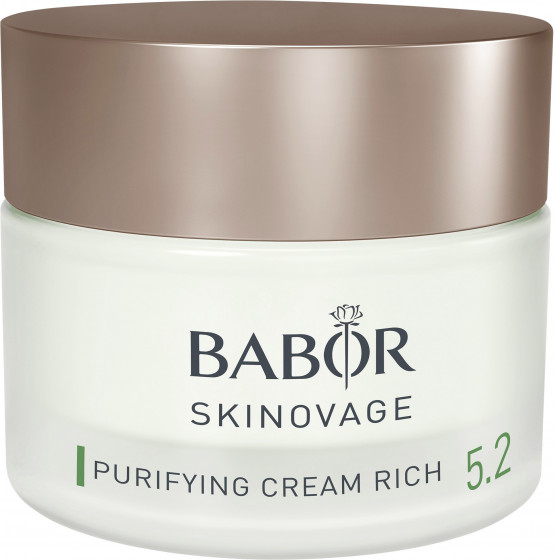 Babor Skinovage Purifying Cream Rich - Живильний крем для проблемної шкіри