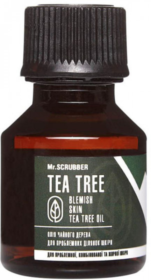 Mr.Scrubber Tea Tree Blemish Skin Tea Tree Oil - Олія чайного дерева для проблемних ділянок шкіри