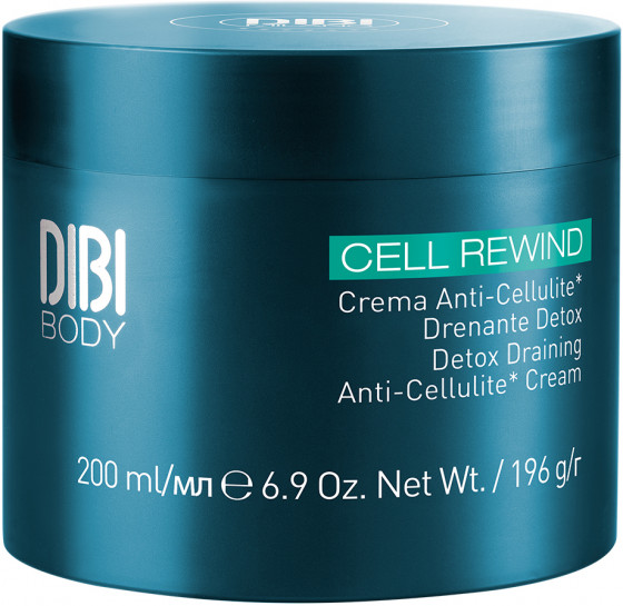 DIBI Detox Draining Anti-Cellulite Cream - Антицелюлітний детокс дренажний крем