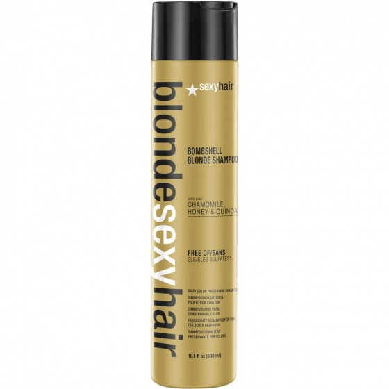 Sexy Hair Bombshell Blonde Daily Color Preserving Shampoo - Шампунь для збереження кольору Блонд без сульфатів