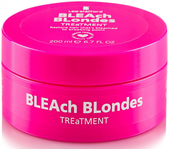 Lee Stafford Bleach Blondes Colour Treatment - Маска для фарбованого волосся - 1