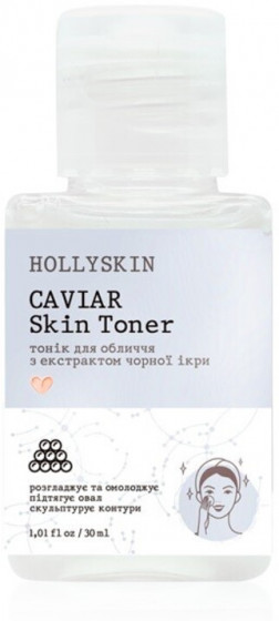 Hollyskin Caviar Skin Toner - Тонік для обличчя з чорною ікрою