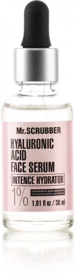 Mr.Scrubber Hyaluronic Acid Face Serum 1% - Сироватка для обличчя