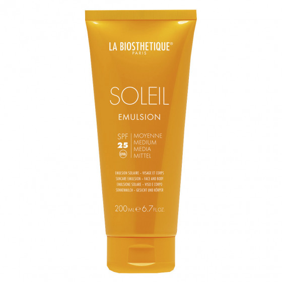 La Biosthetique Soleil Emulsion SPF 25 - Водостійка сонцезахисна емульсія SPF 25