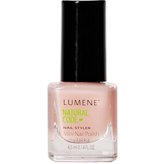 Lumene Natural Code Nail Styler Mini Nail Polish - Лак для нігтів з зволожуючим ефектом №45 (Синьо-блакитний)