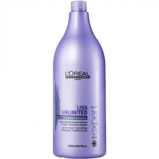 L’Oreal Professionnel Liss Unlimited Shampoo - Розгладжуючий шампунь для сухого і неслухняного волосся
