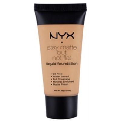 NYX Stay Matte But Not Flat Liquid Foundation - Матуюча тональна основа
