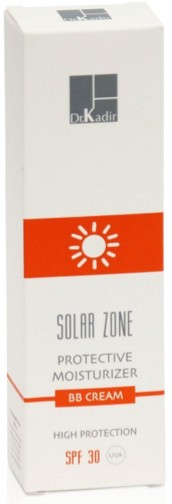 Dr. Kadir Solar Zone Protective BB Cream SPF30 - Сонцезахисний зволожуючий крем з тоном - 1