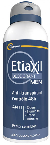 Etiaxil Antiperspirant Men Deo 48H Aerosol - Аерозольний антиперспірант "Захист 48 годин" для чоловіків