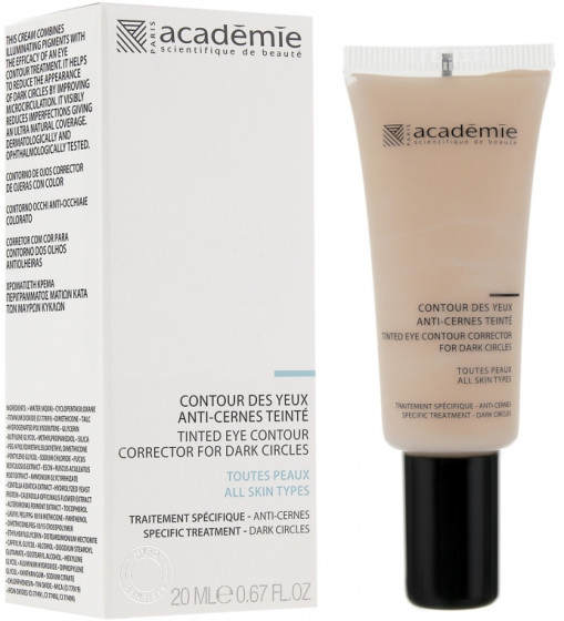 Academie Scientific System Tinted Eye Contour Corrector - Крем-консилер для контуру очей