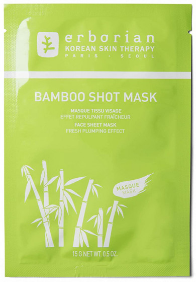 Erborian Bamboo Shot Mask - Зволожуюча тканинна маска "Бамбук"