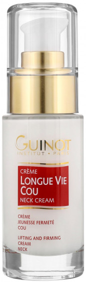 Guinot Longue Vie Cou Firming Vital Neck Care - Зміцнюючий крем для шиї "Довге життя клітини"