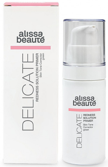 Alissa Beaute Delicate Redness Solution Primer - Зелений праймер для обличчя - 1