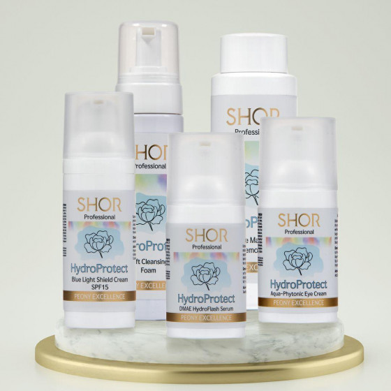 Shor Cosmetics Hydro Protect DMAE HydroFlash Serum - Відновлювальна сировотка для обличчя - 1