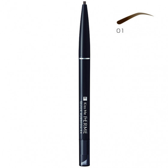 Isehan Ferme Quick Eyebrow EX - Олівець для брів - 1