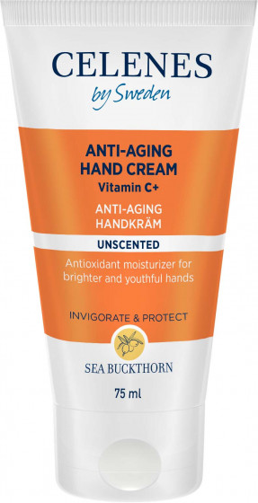 Celenes Sea Buckthorn Antiaging Hand Cream - Антивіковий крем для рук з обліпихою