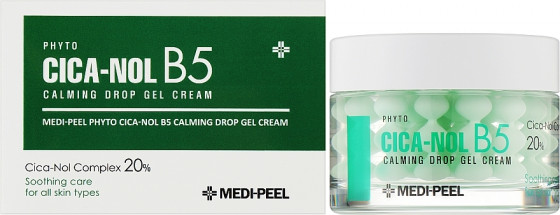 Medi Peel Phyto Cica-Nol B5 Calming Drop Gel Cream - Заспокійливий капсульний фіто-крем для обличчя