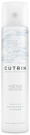 Cutrin Vieno Sensitive Hairspray Strong - Лак сильної фіксації без віддушки