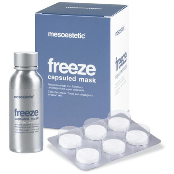 Mesoestetic Freeze capsuled mask - Заморожуюча маска для обличчя