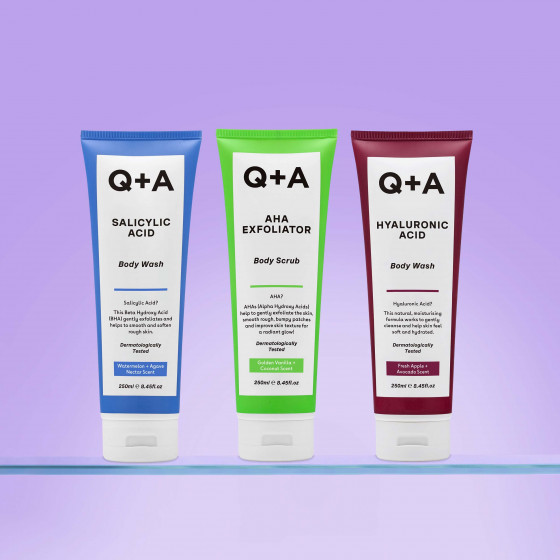 Q+A Salicylic Acid Body Wash - Очищуючий гель для тіла з саліциловою кислотою - 5