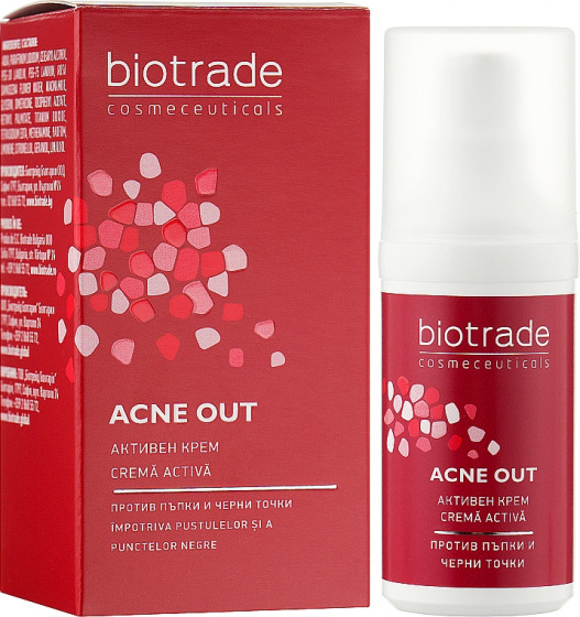 Biotrade Acne Out Active Cream - Крем проти вугрового висипу - 1
