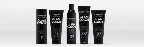 La Biosthetique Glam Color Toner Steel Gray .11 - Тонер з антижовтим ефектом для сивого волосся - 5