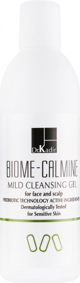 Dr. Kadir Biome-Calmine Mild Cleansing Gel - М'який очищуючий гель для обличчя