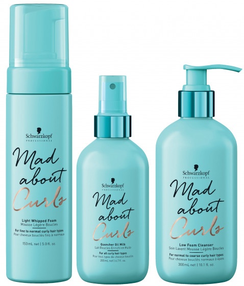 Schwarzkopf Professional Mad About Curls Quencher Oil Milk - Молочко для укладання кучерявого волосся - 1