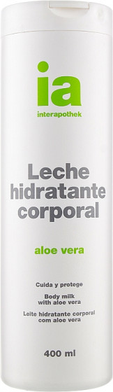 Interapothek Leche Hidratante Corporal Aloe Vera - Зволожуюче молочко для тіла з екстрактом алое віра