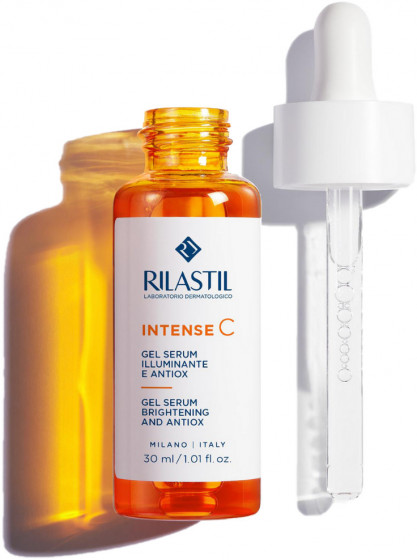 Rilastil Intense C Gel Serum - Антиоксидантна освітлююча гель-сироватка з вітаміном С - 4