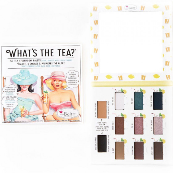 TheBalm What’s the Tea? Ice Tea Palette - Палетка тіней для повік - 1