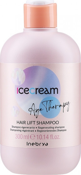 Inebrya Ice Cream Age Therapy Hair Lift Shampoo - Регенеруючий шампунь для зрілого та пористого волосся