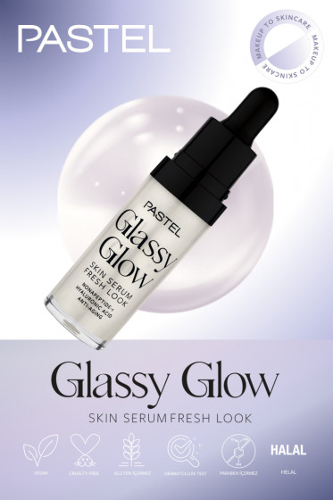 Pastel Profashion Glassy Glow Serum - Сироватка для шкіри з ефектом сяйва - 1